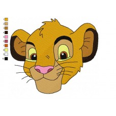 The Lion Guard Head Embroidery Design